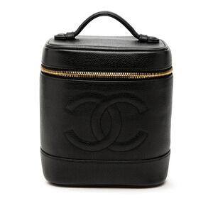 Pre-Loved Chanel CC Caviar Vanity Bag